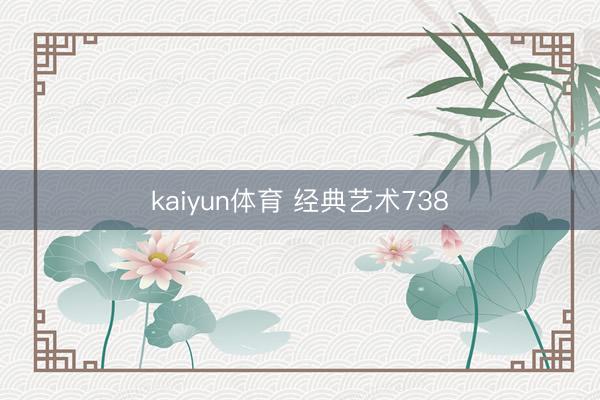 kaiyun体育 经典艺术738